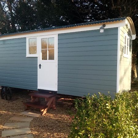 Yew Tree View Luxury Shepherd'S Hut Стърминстер Нютън Екстериор снимка