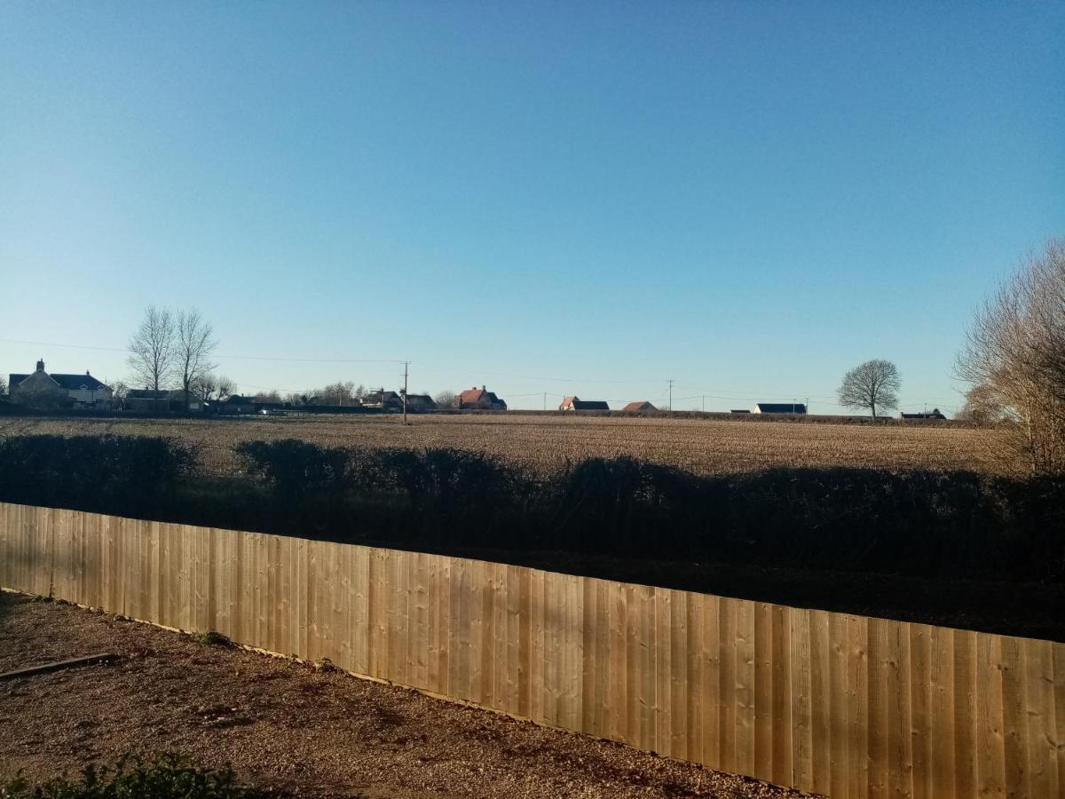 Yew Tree View Luxury Shepherd'S Hut Стърминстер Нютън Екстериор снимка